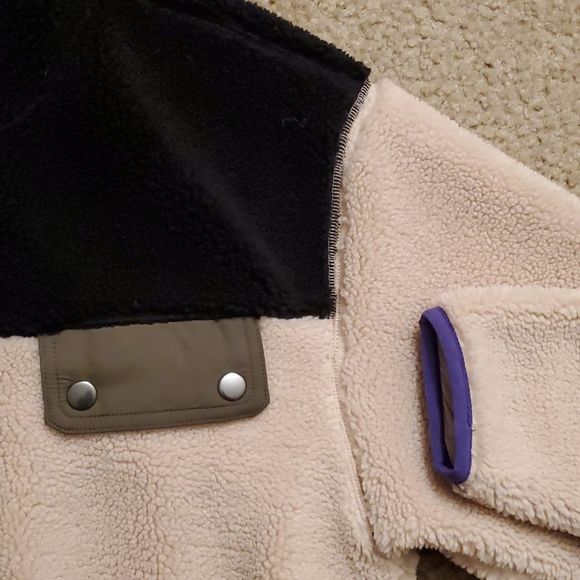 NWT Rebecca Minkoff Tia Colorblock Sherpa Pullover - xs - Picture 6 of 9